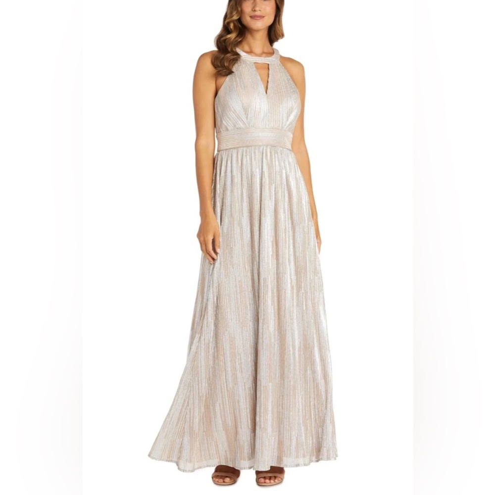 Nightway Evening Shimmering Maxi Dress